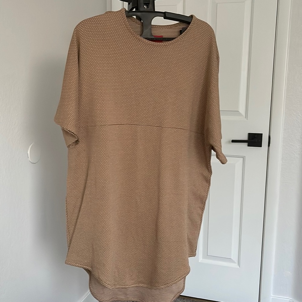 Killion Mens dotted T-shirt Beige